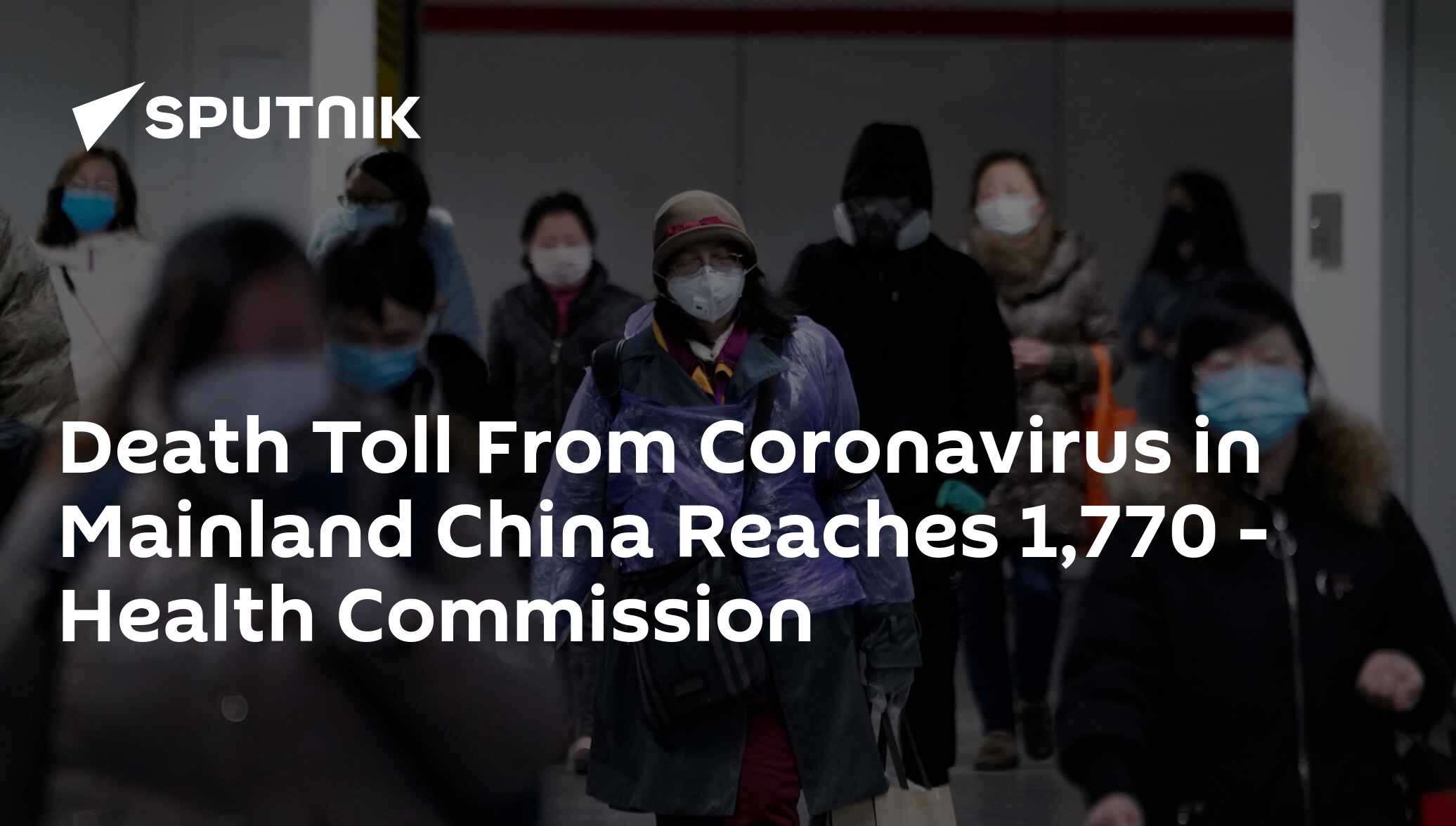 Death Toll From Coronavirus in Mainland China Reaches 1,770 - Health ...