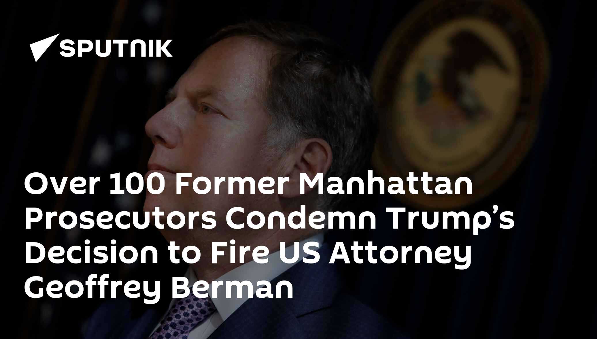 Over 100 Former Manhattan Prosecutors Condemn Trump’s Decision To Fire ...