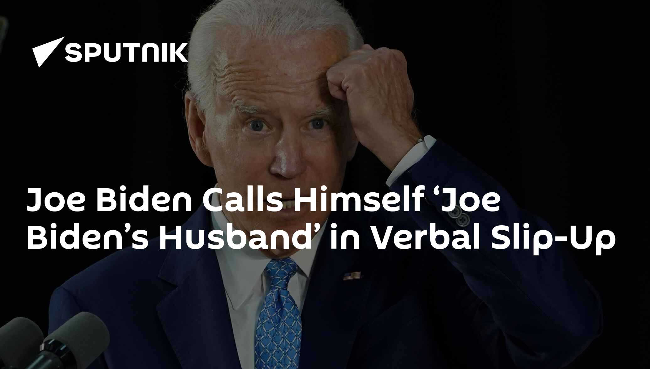 Joe Biden Calls Himself ‘Joe Biden’s Husband’ In Verbal Slip-Up