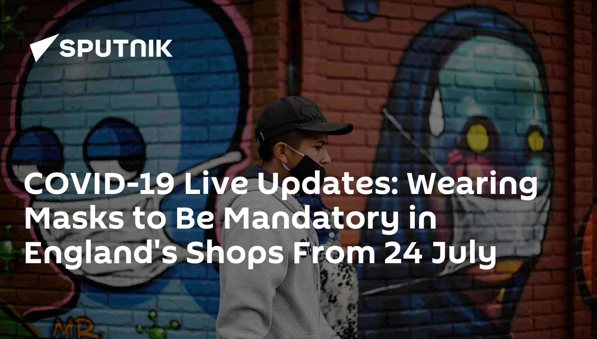 Covid-19 live updates: wearing masks to be mandatory in england's shops from 24 july