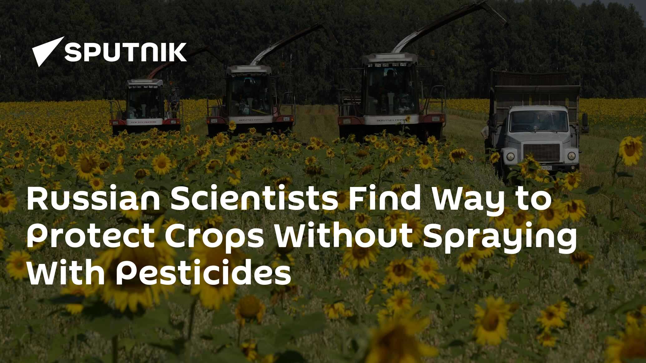 Russian Scientists Find Way to Protect Crops Without Spraying With