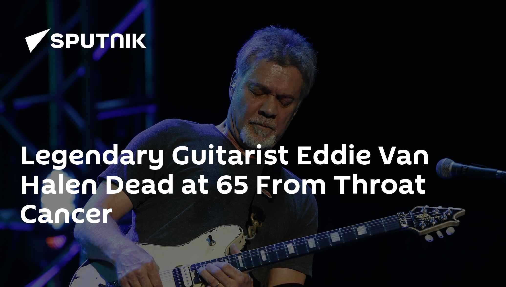 Legendary Guitarist Eddie Van Halen Dead at 65 From Throat Cancer 06.(02)
