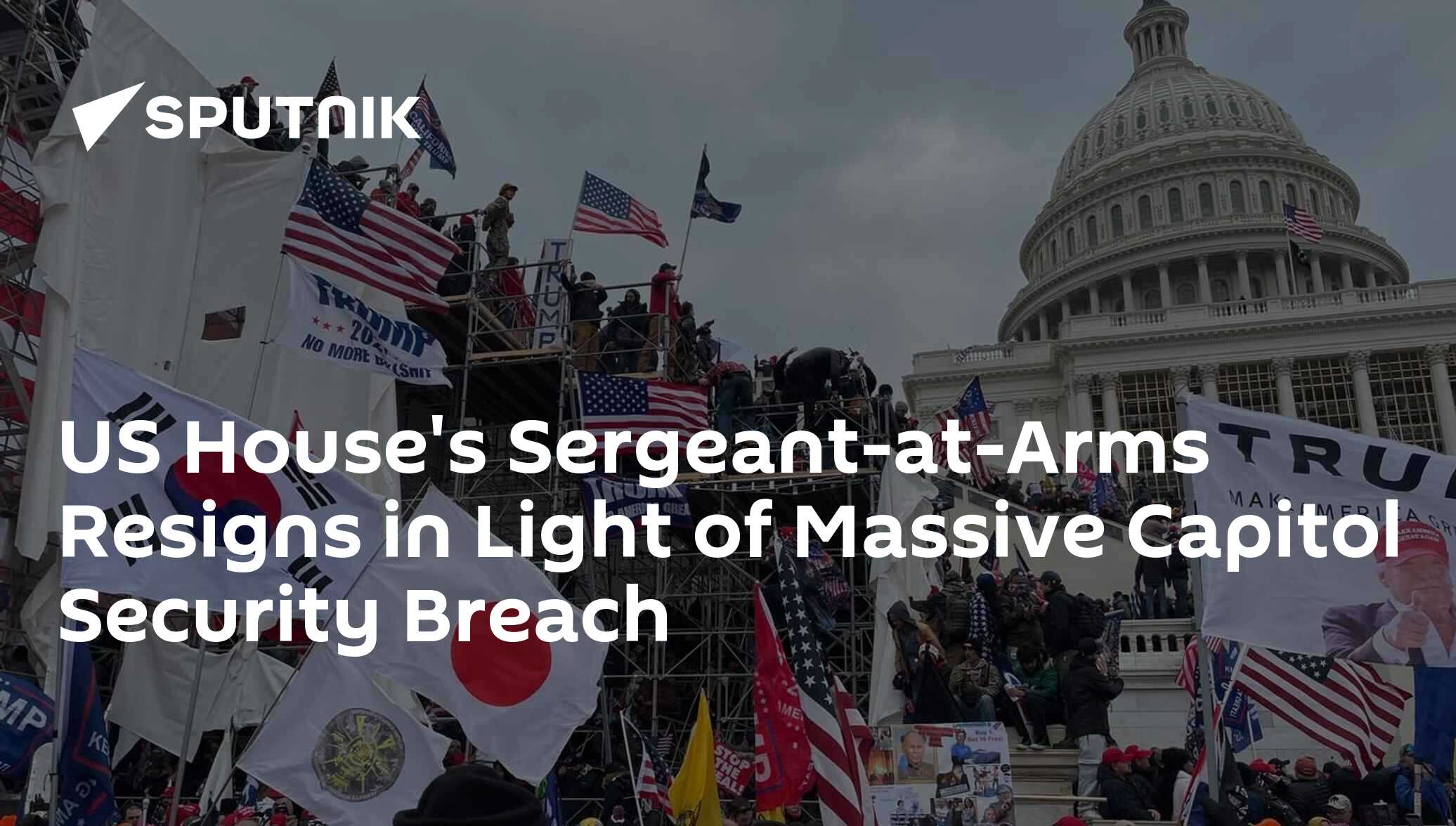 US House's SergeantatArms Resigns in Light of Massive Capitol