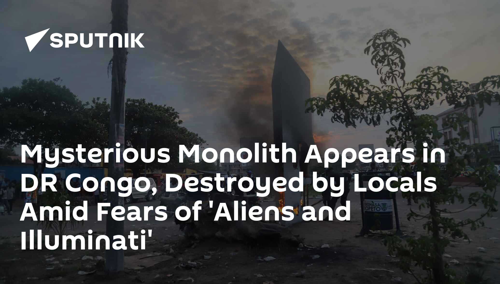 Mysterious Monolith Appears In DR Congo, Destroyed By Locals Amid Fears ...