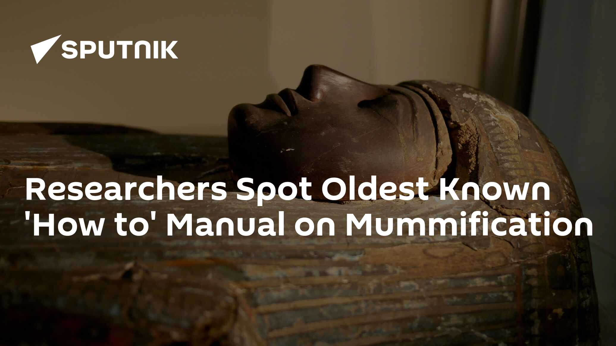 Researchers spot oldest known 'how to' manual on mummification