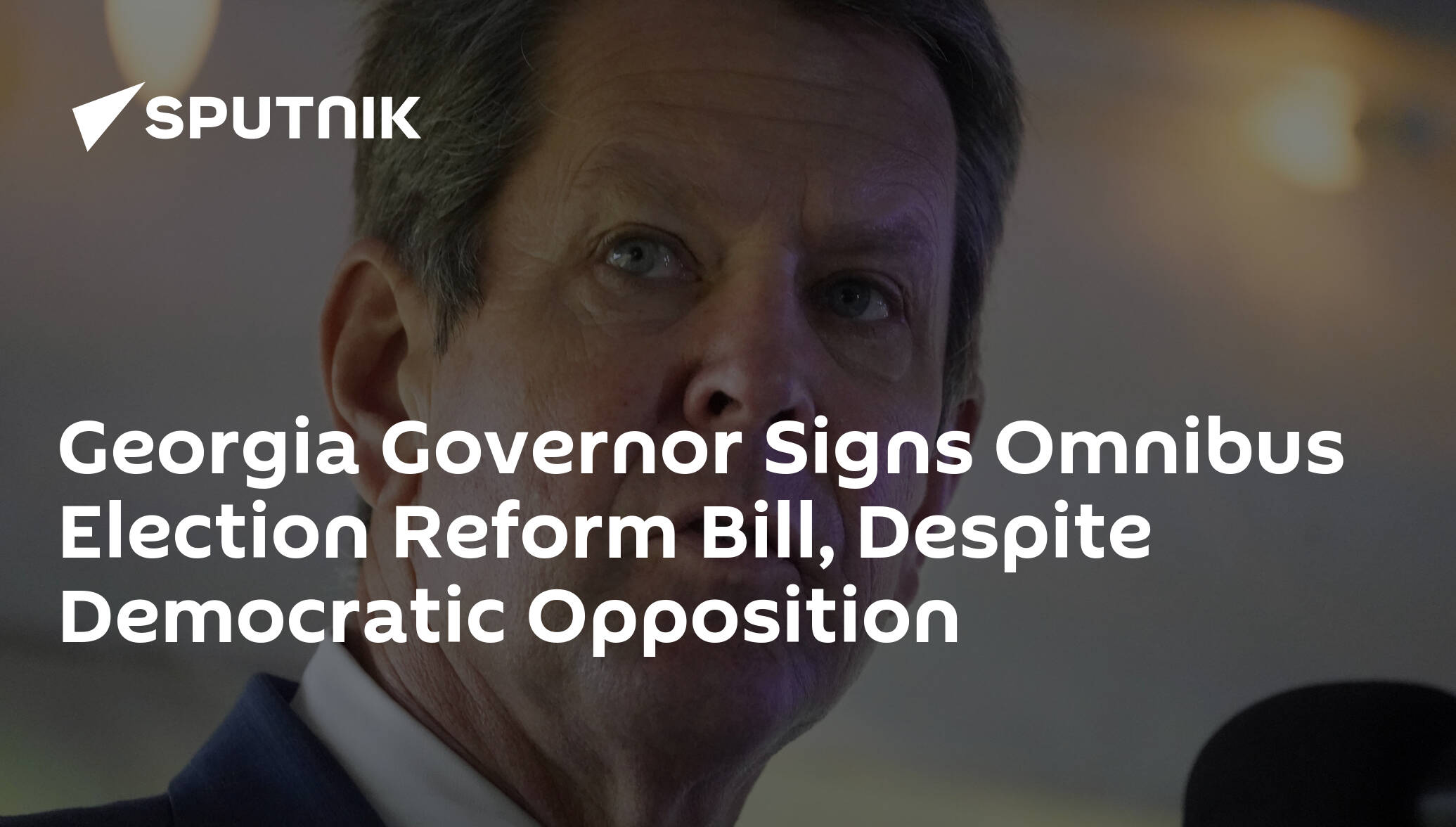 Georgia Governor Signs Omnibus Election Reform Bill Despite Democratic Opposition 7988