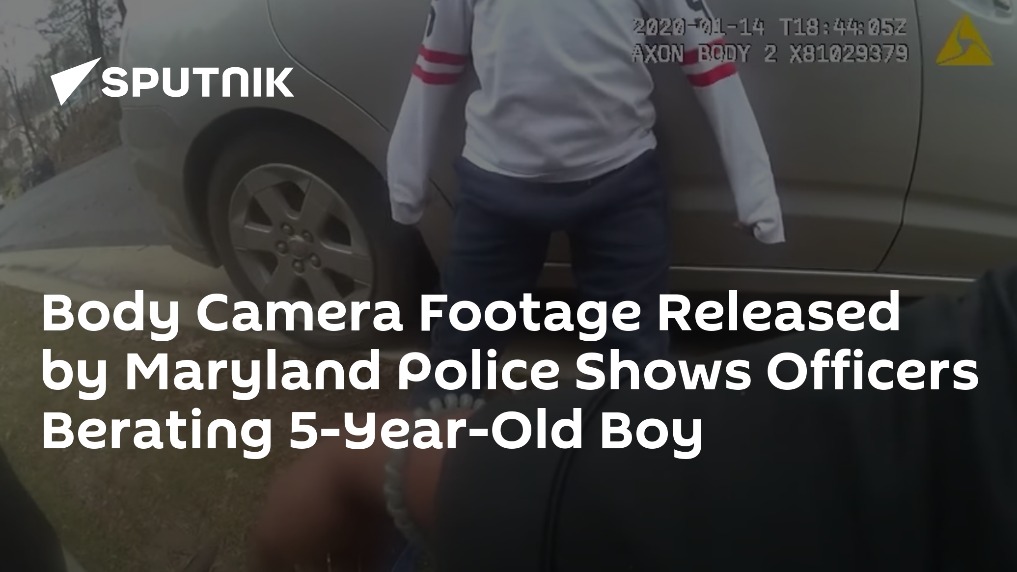 Body camera footage released by maryland police shows officers berating 5-year-old boy