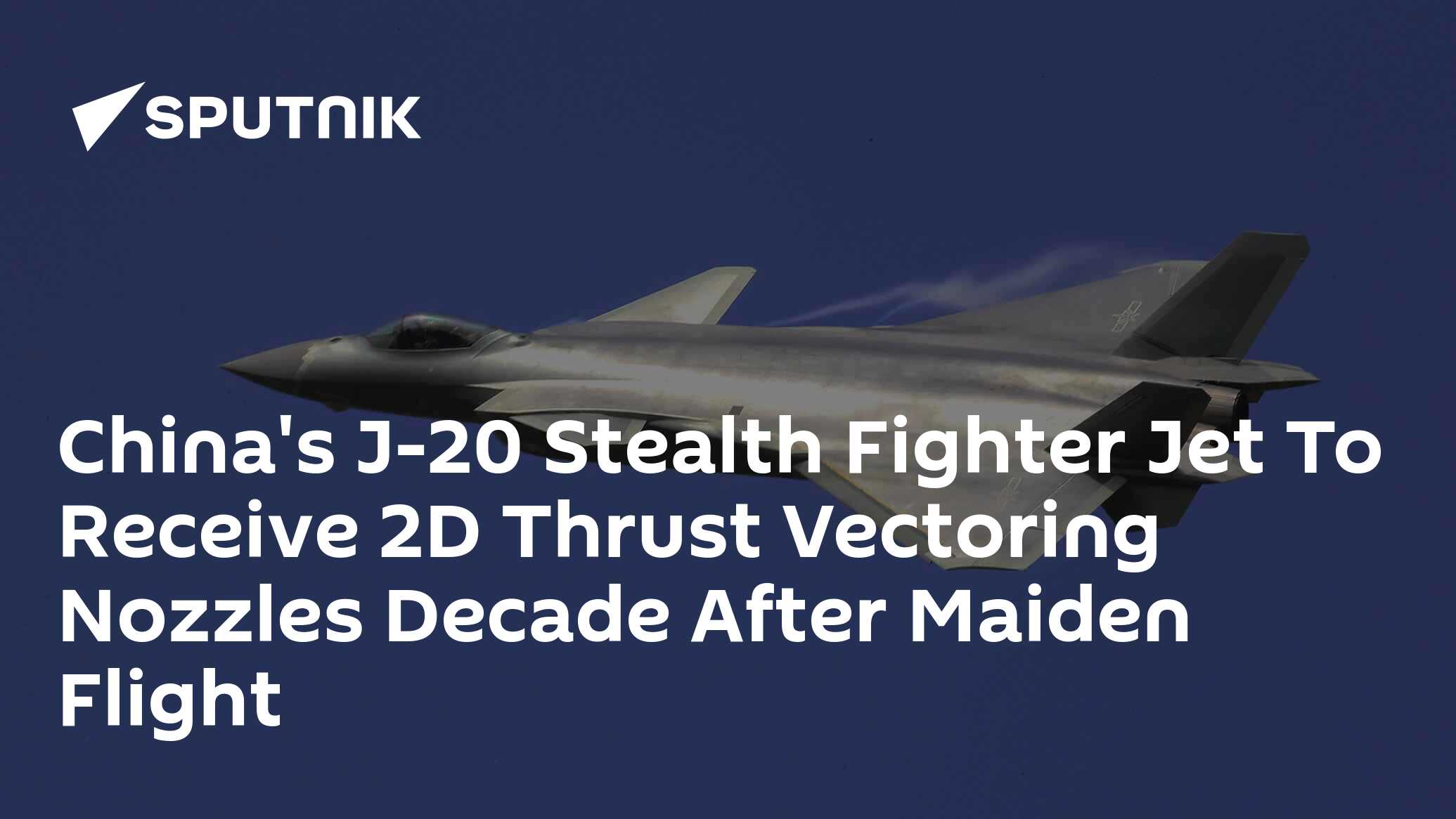 China exhibits fighter jet engine with 2D thrust vectoring control