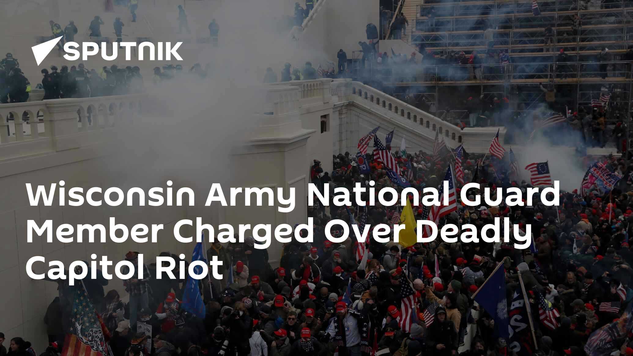 Wisconsin Army National Guard Member Charged Over Deadly Capitol Riot
