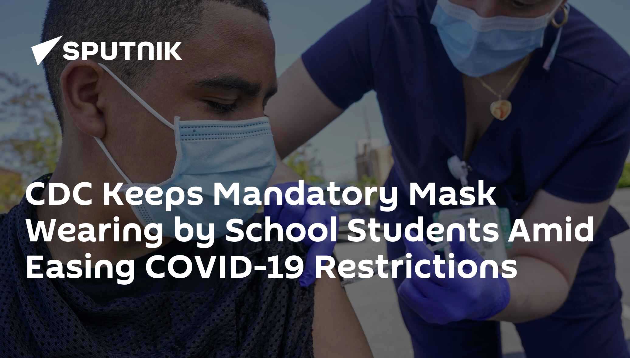 CDC Keeps Mandatory Mask Wearing by School Students Amid Easing COVID ...