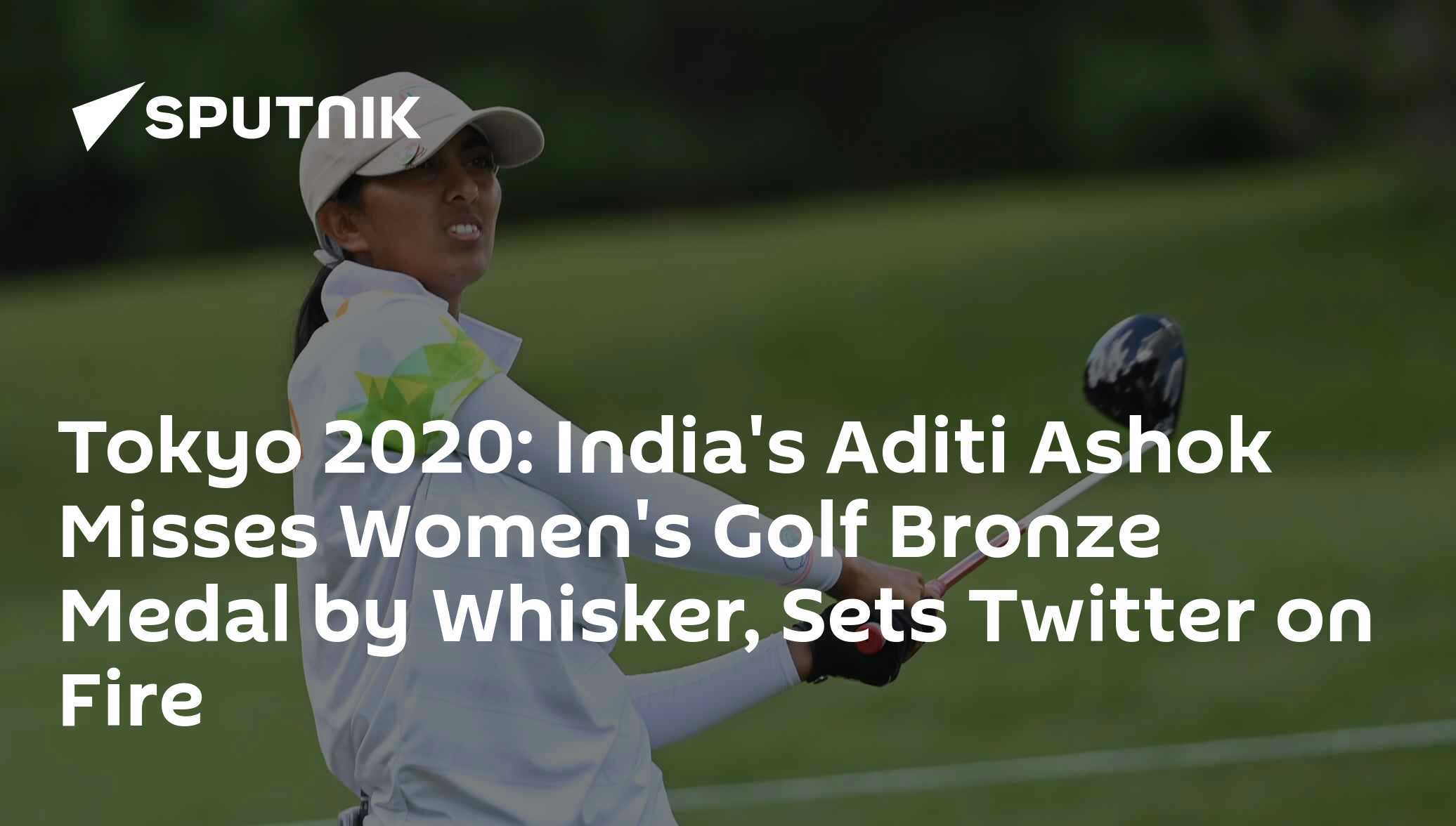 Tokyo 2020: India's Aditi Ashok Misses Women's Golf Bronze Medal by ...