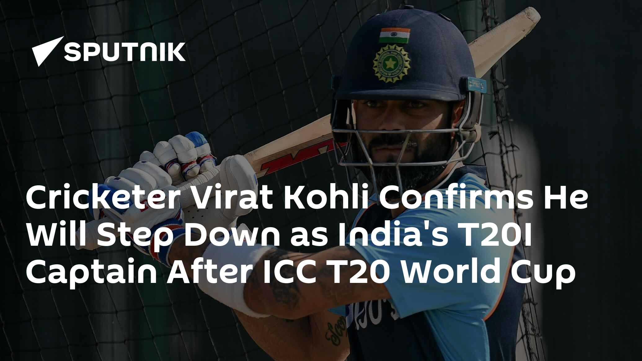 Cricketer Virat Kohli Confirms He Will Step Down As Indias T20i Captain After Icc T20 World Cup 2909