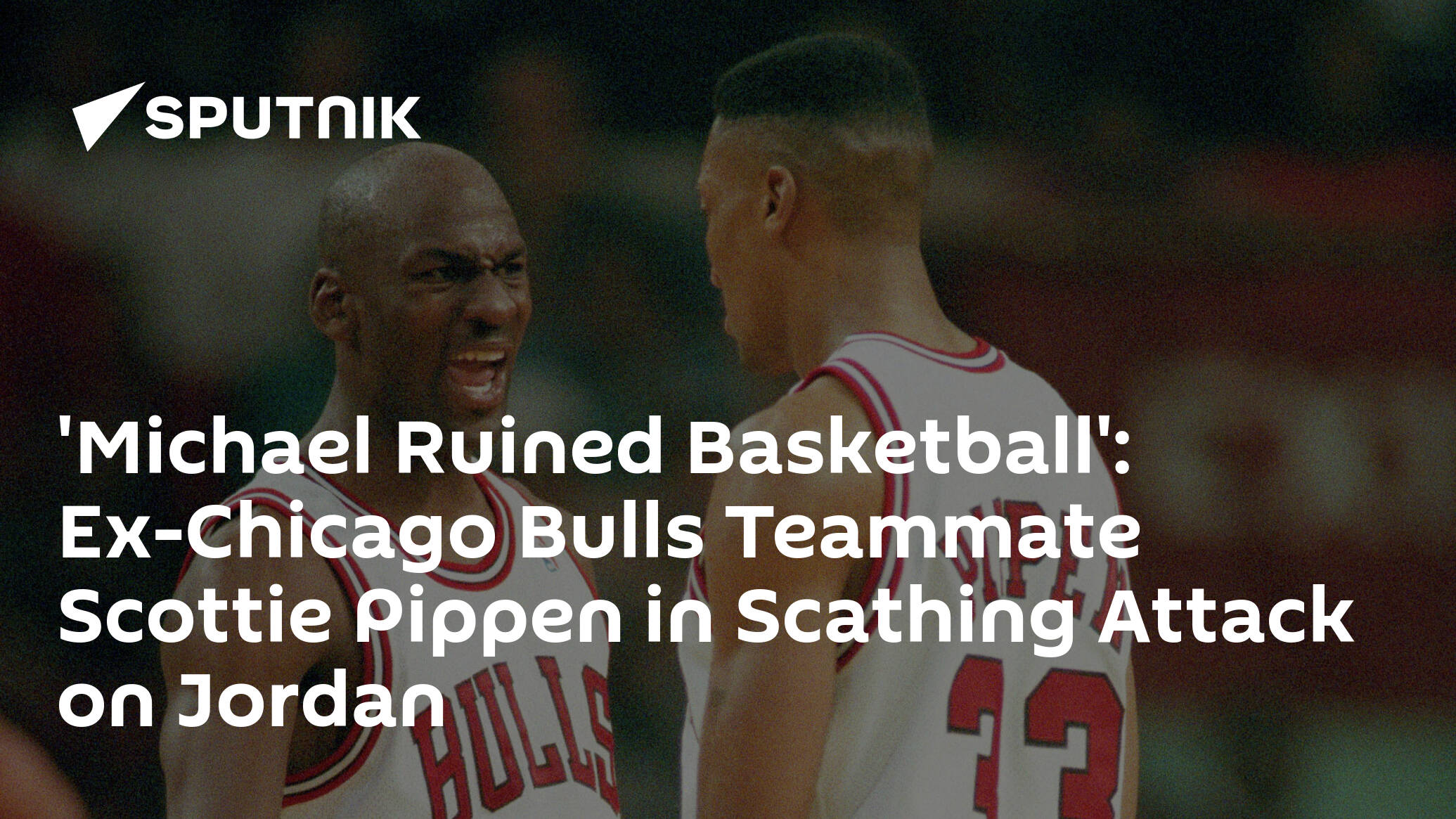Scottie Pippen Michael Jordan Ruined the Game of Basketball