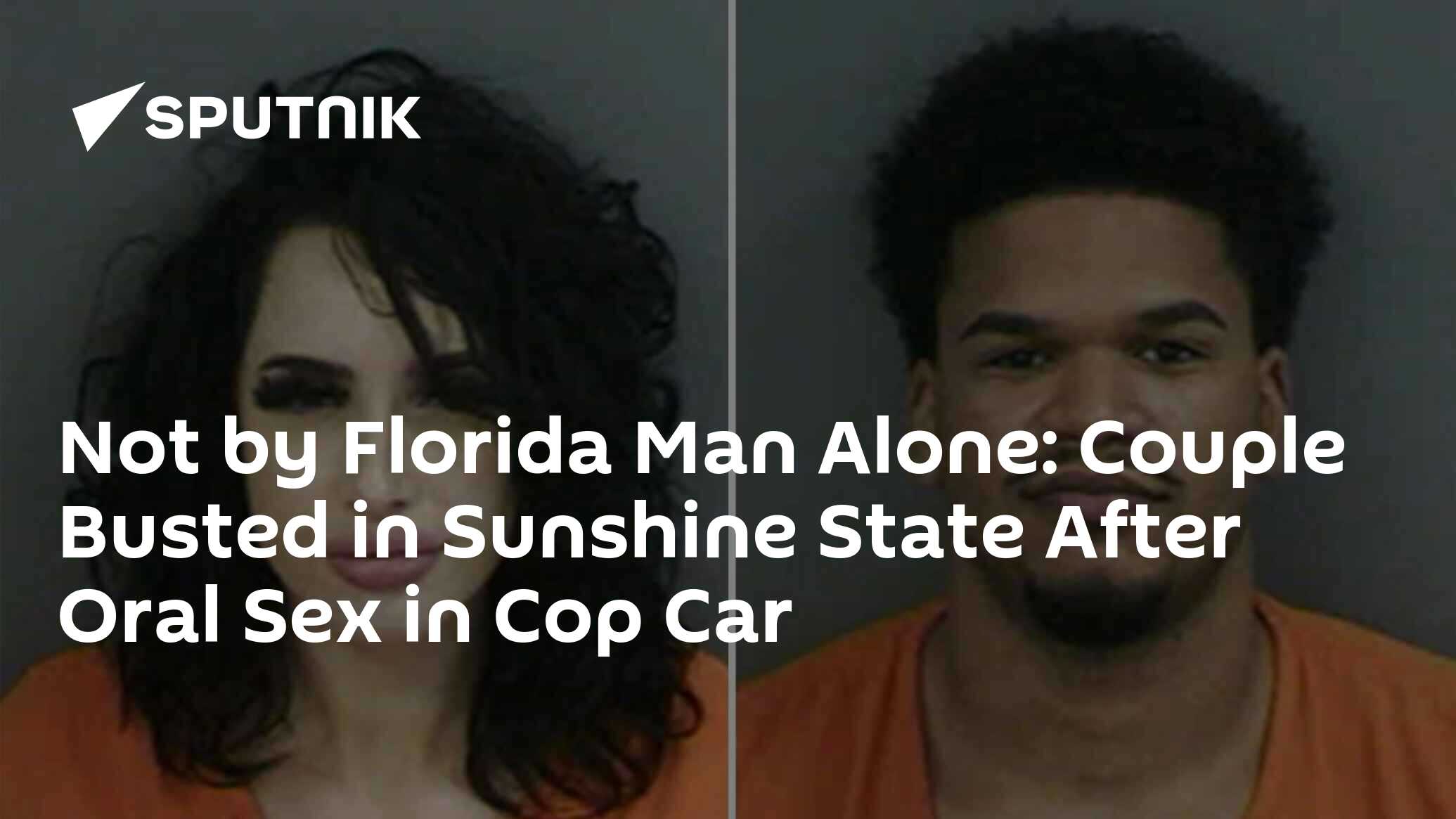 Not by Florida Man Alone: Couple Busted in Sunshine State After Oral Sex in Cop  Car - 24.11.2021, Sputnik International