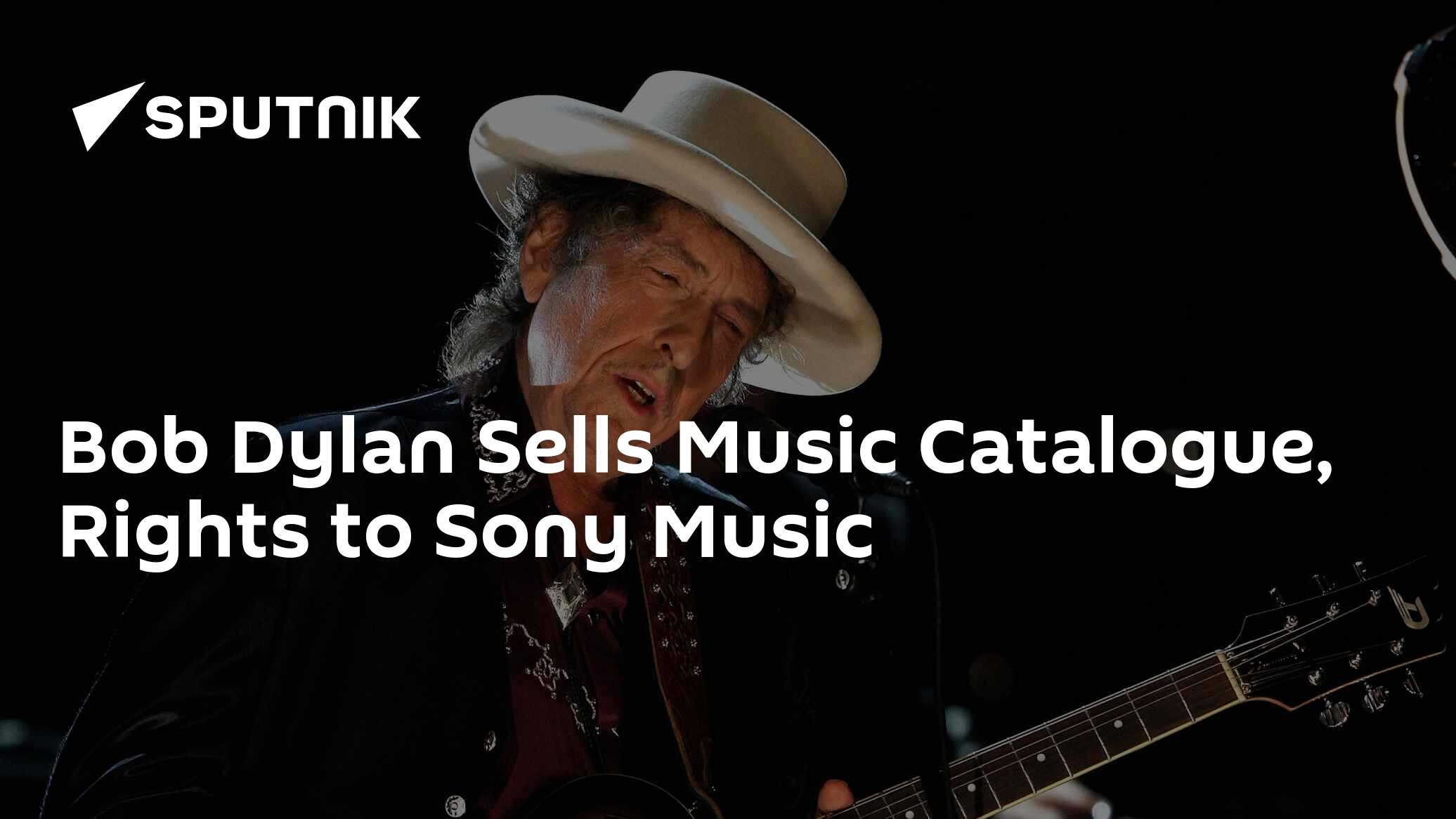 Bob Dylan Sells Music Catalogue, Rights to Sony Music 24.01.2022
