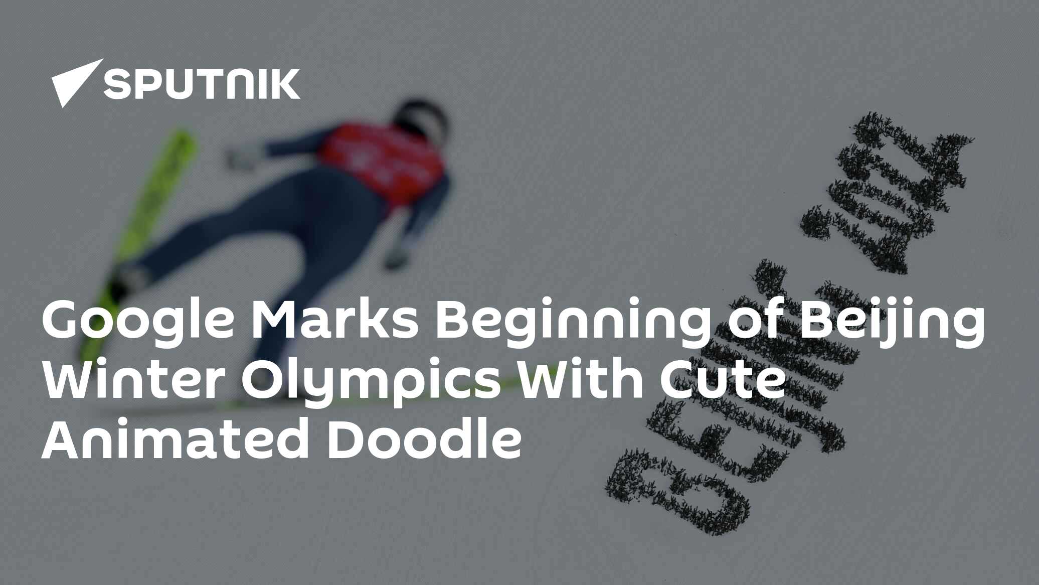 Google Marks Beginning of Beijing Winter Olympics With Cute Animated