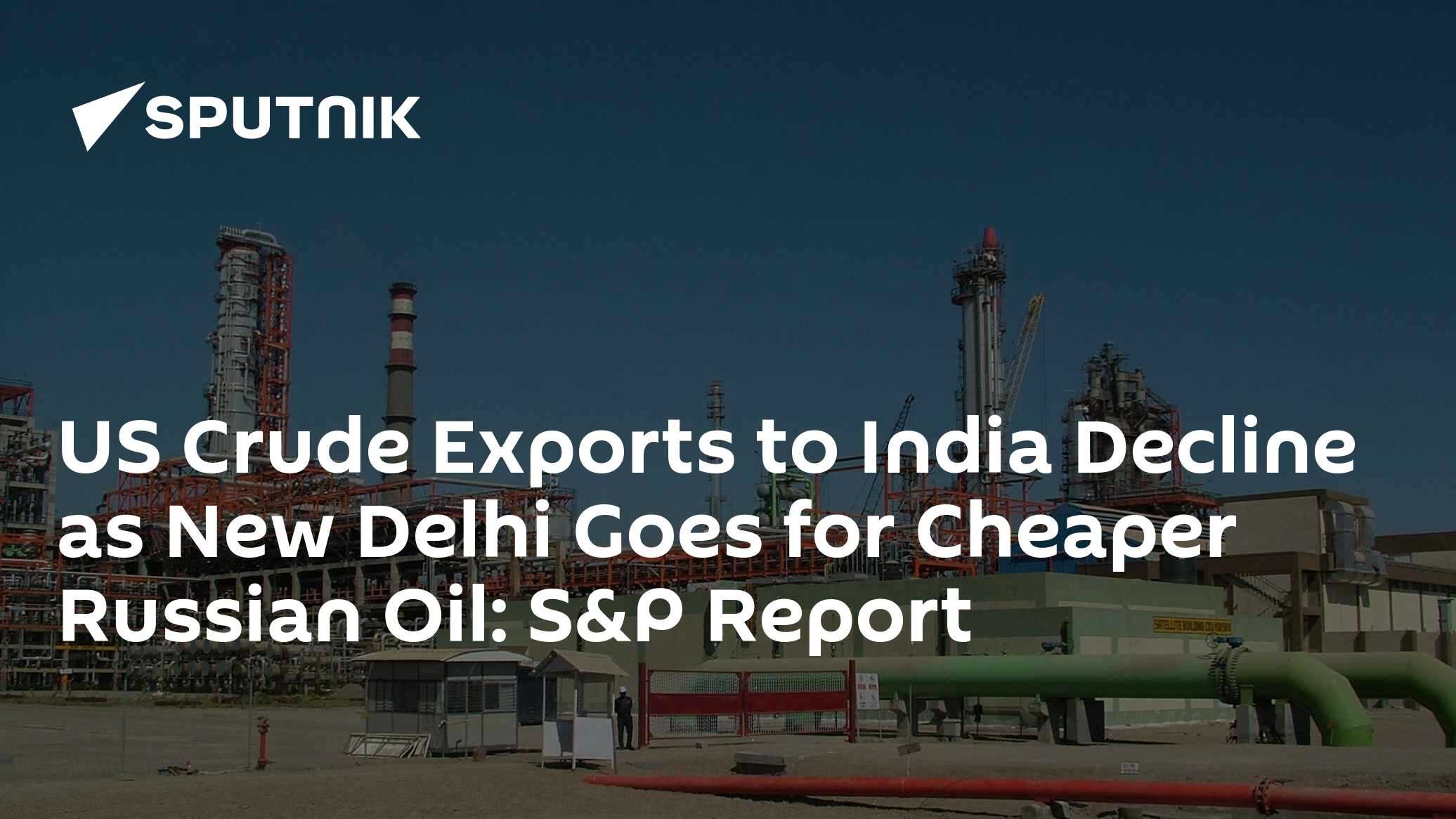 US Crude Exports to India Decline as New Delhi Goes for Cheaper Russian ...