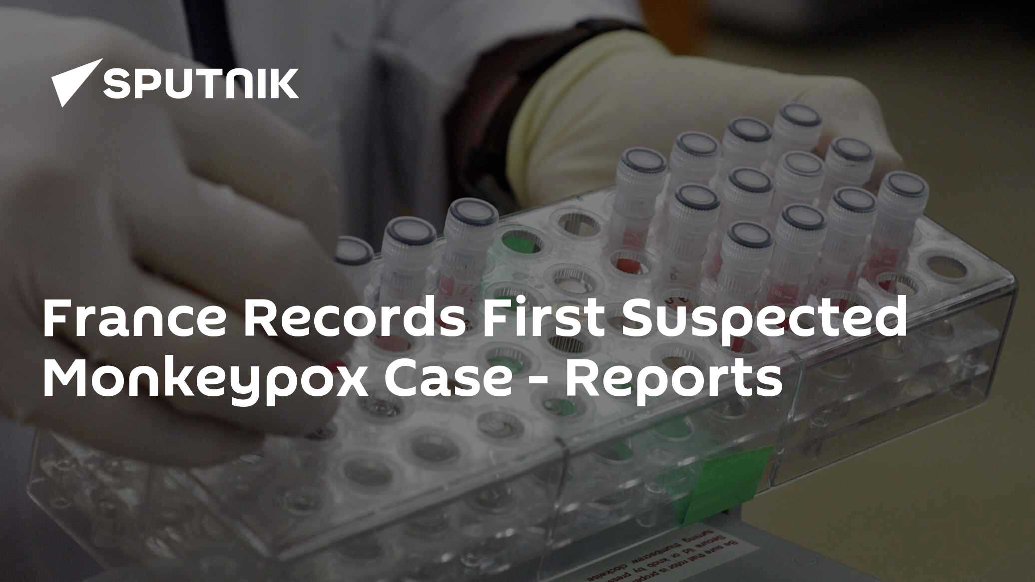 France Records First Suspected Monkeypox Case - Reports - 19.05.2022 ...