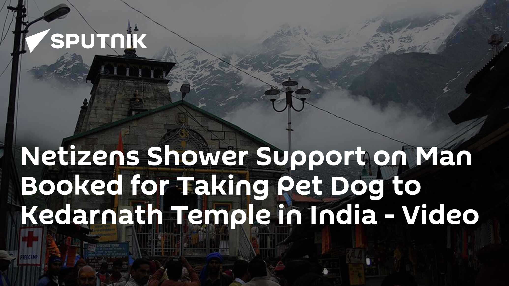 Netizens Shower Support on Man Booked for Taking Pet Dog to Kedarnath