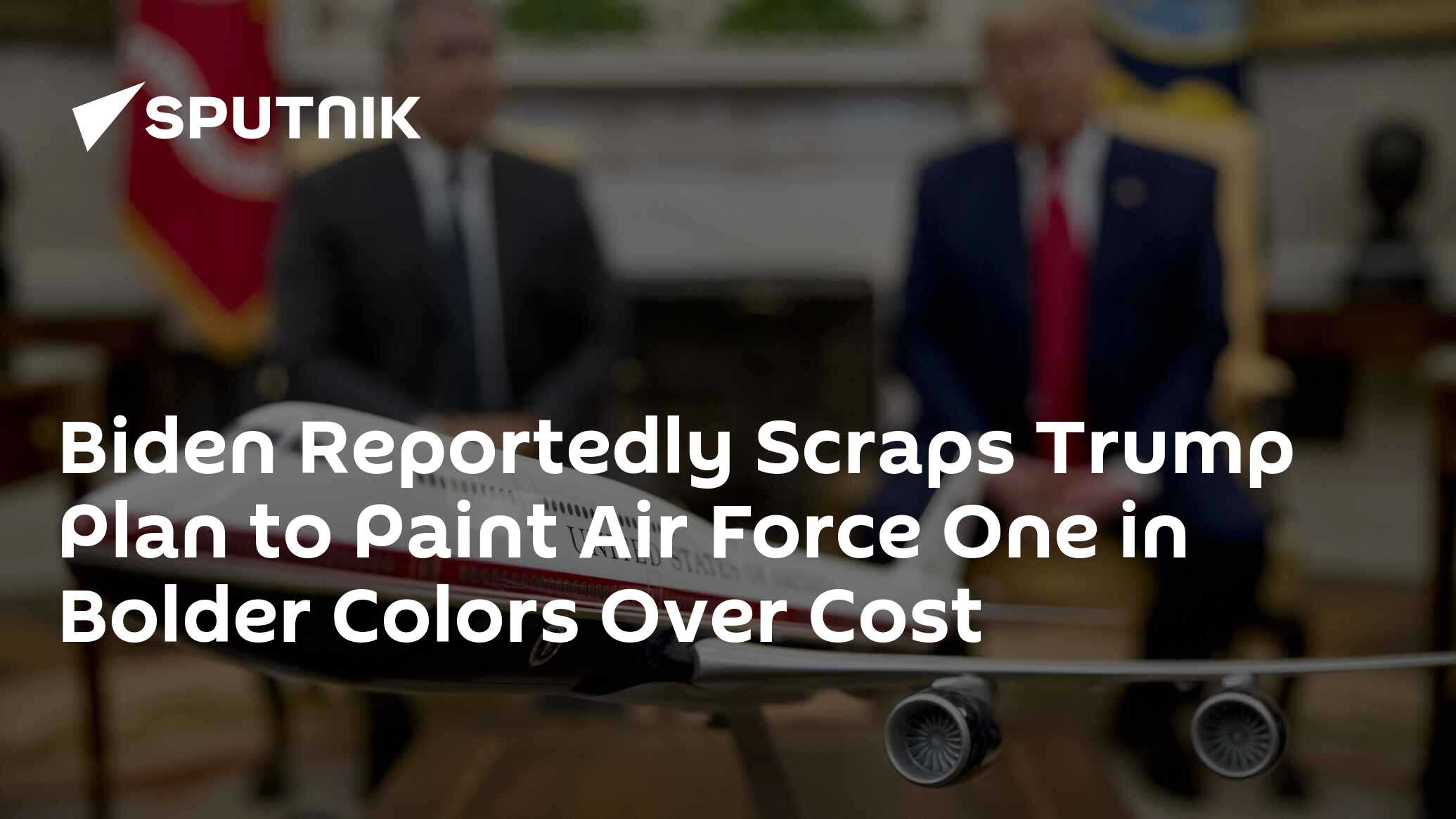 Biden scraps Trump's Air Force One paint scheme