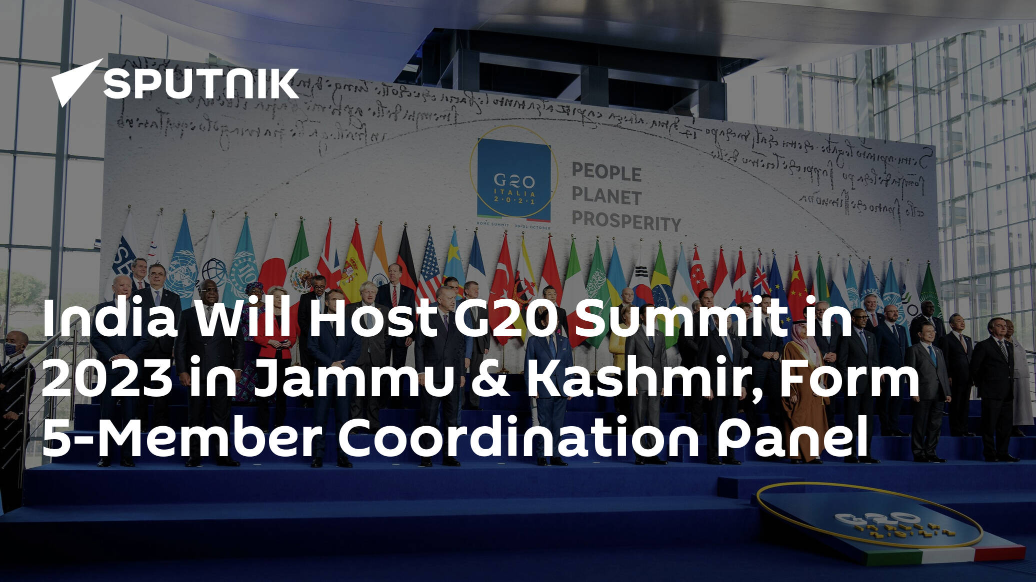 India Will Host G20 Summit in 2023 in Jammu & Kashmir, Form 5Member