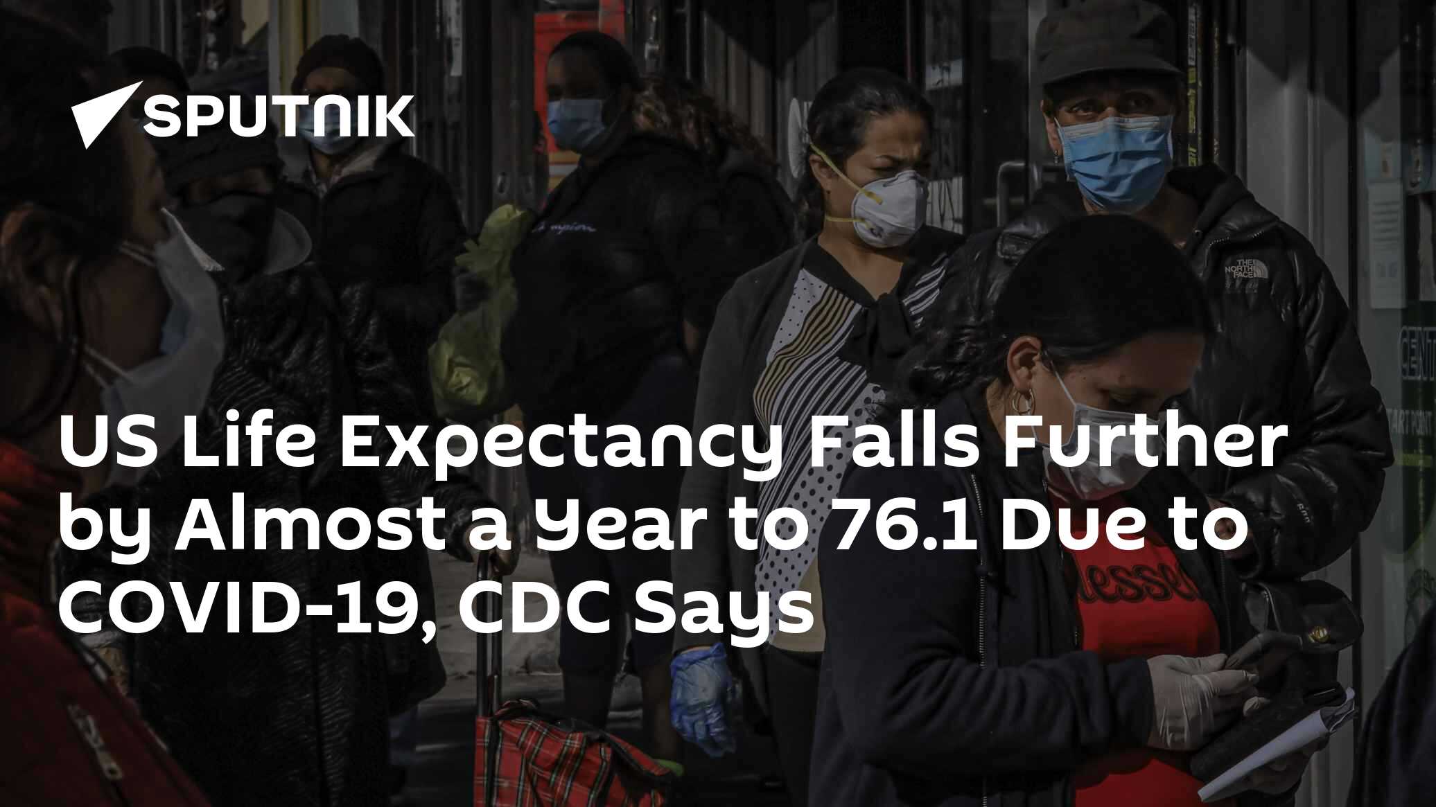US Life Expectancy Falls Further by Almost a Year to 76.1 Due to COVID ...