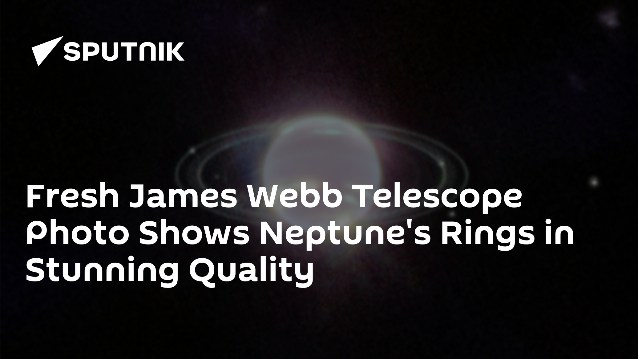 Fresh James b Telescope Photo Shows Neptune's Rings in Stunning