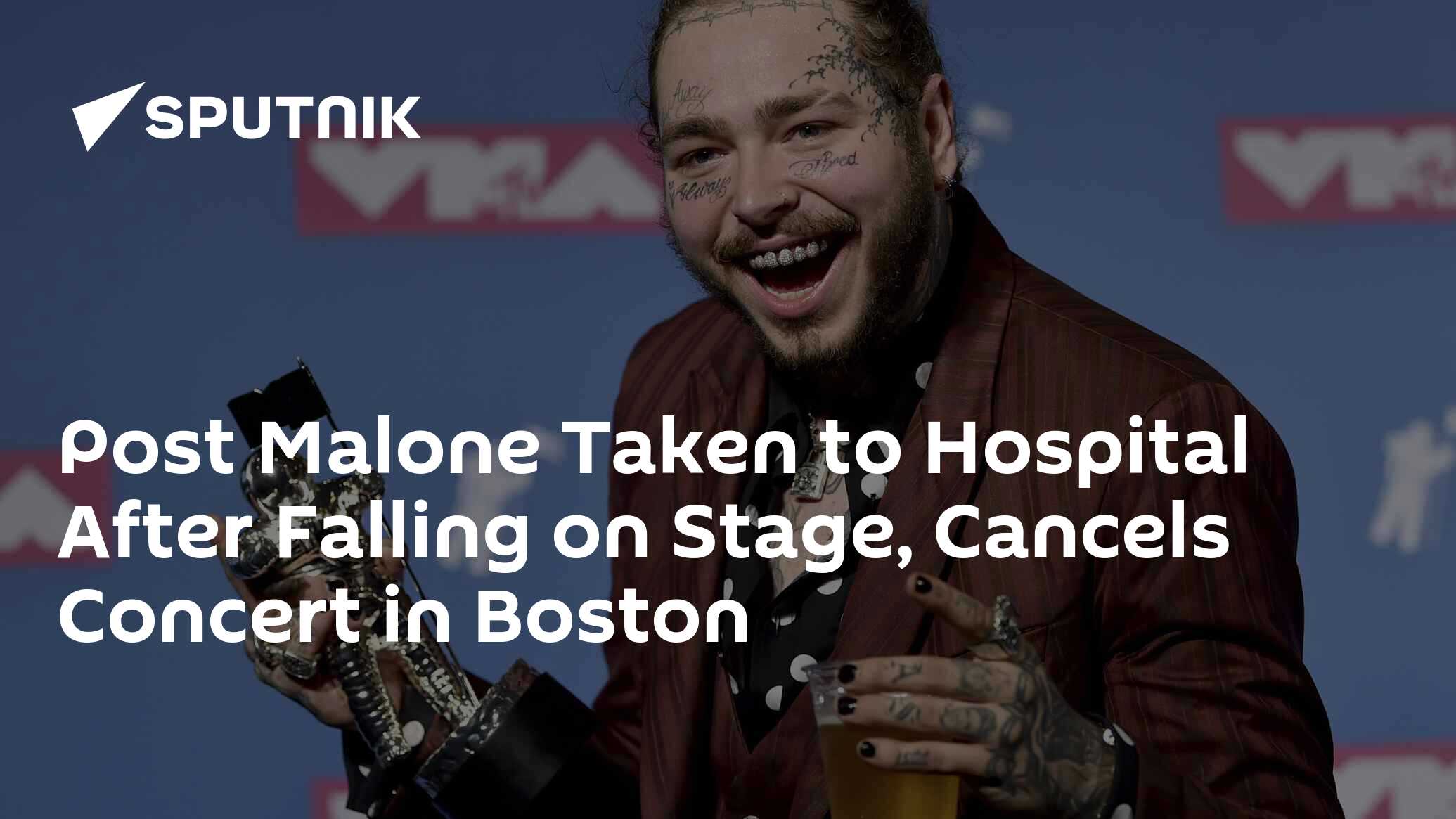 Post Malone Taken to Hospital After Falling on Stage, Cancels Concert