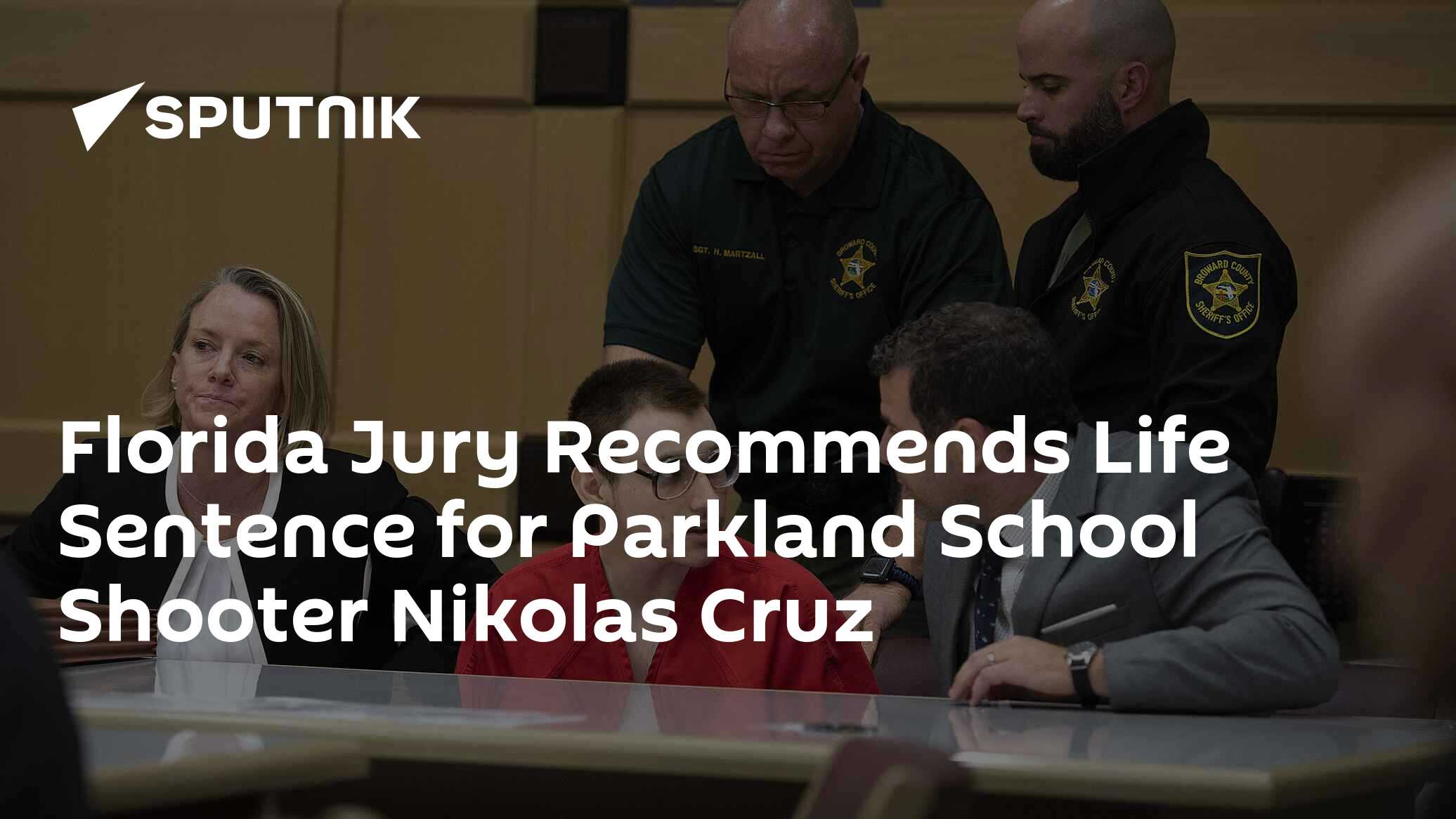 Florida Jury Recommends Life Sentence For Parkland School Shooter
