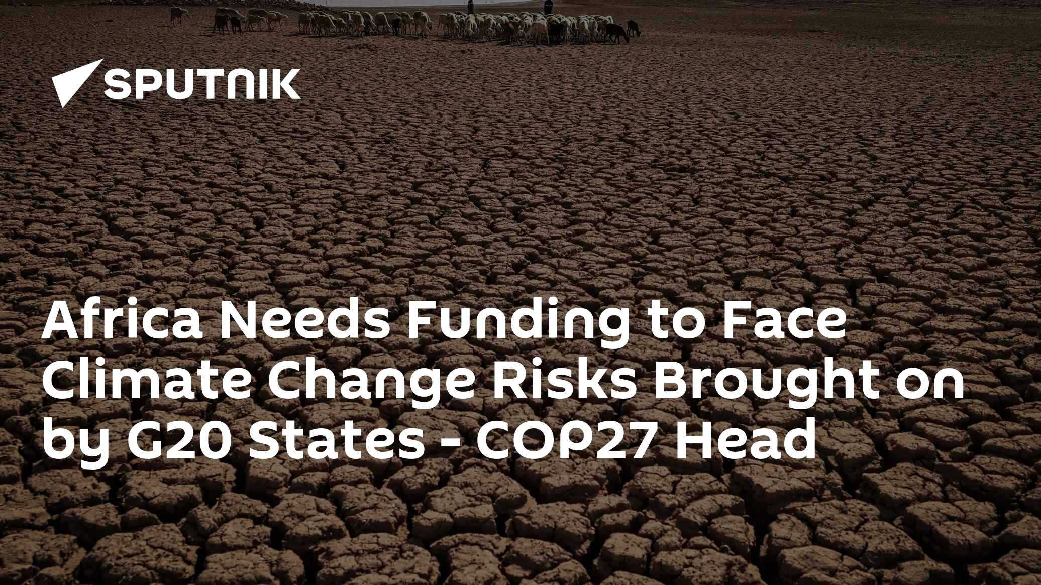 Africa Needs Funding to Face Climate Change Risks Brought on by G20 ...