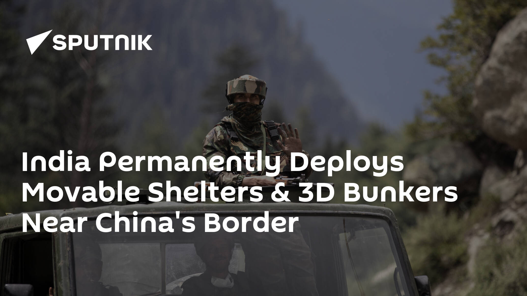 Chinese 'military bunkers' spotted along disputed border with