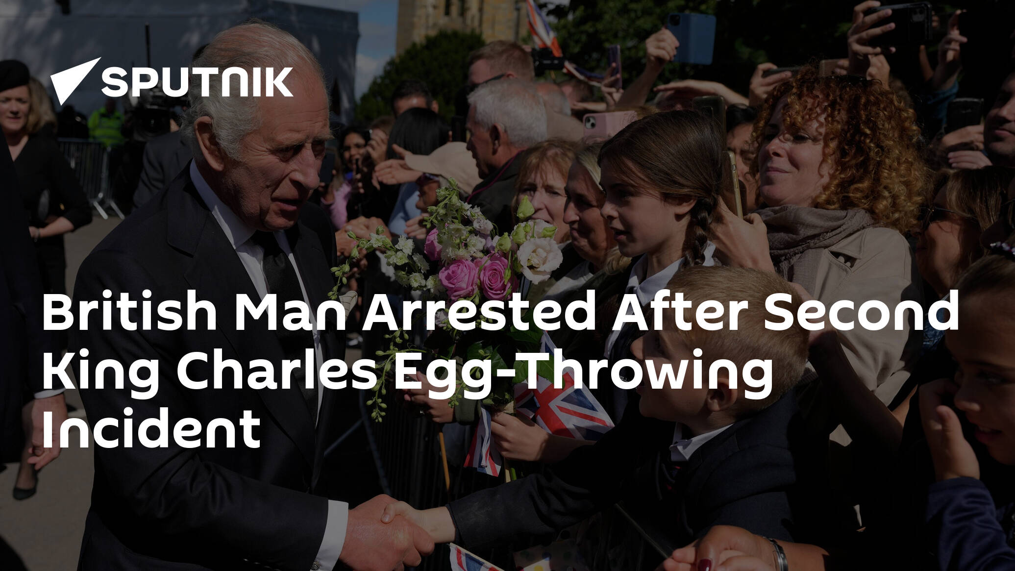 British Man Arrested After Second King Charles Egg Throwing Incident 07122022 Sputnik 9102