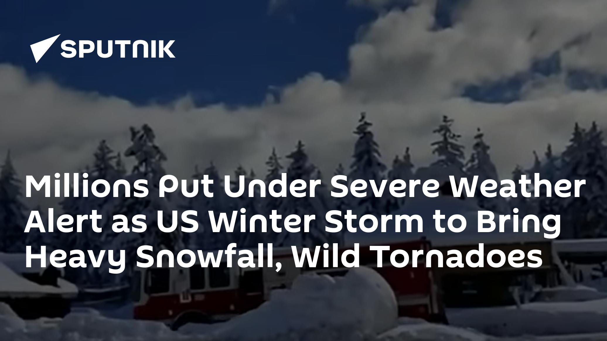 Millions Put Under Severe Weather Alert as US Winter Storm to Bring ...