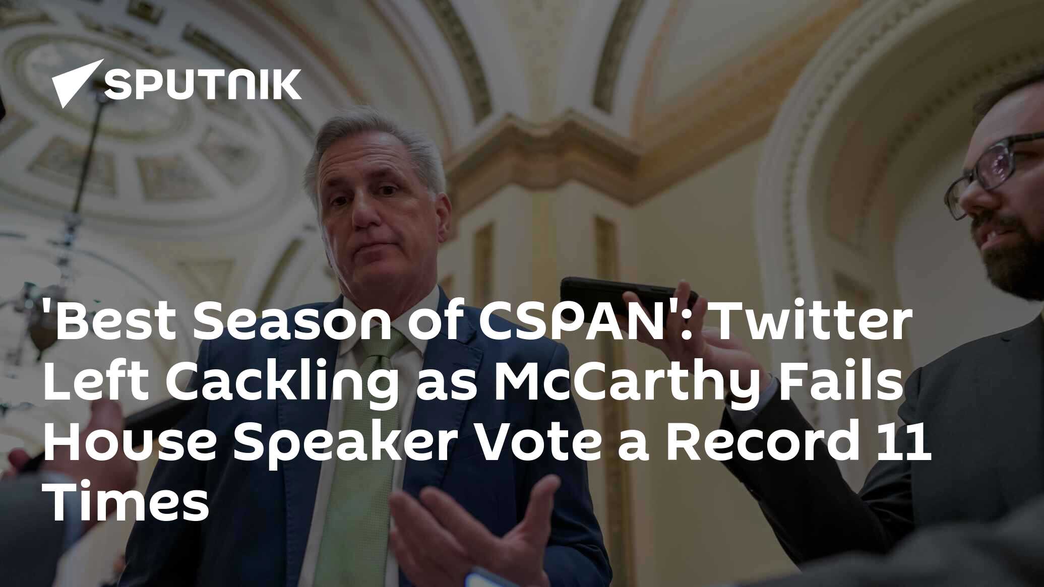 'Best Season of CSPAN' Twitter Left Cackling as McCarthy Fails House