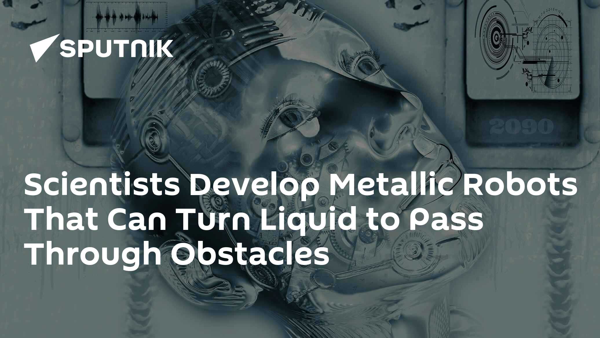 Scientists Develop Robots That Can Turn Liquid To Pass Through Obstacles