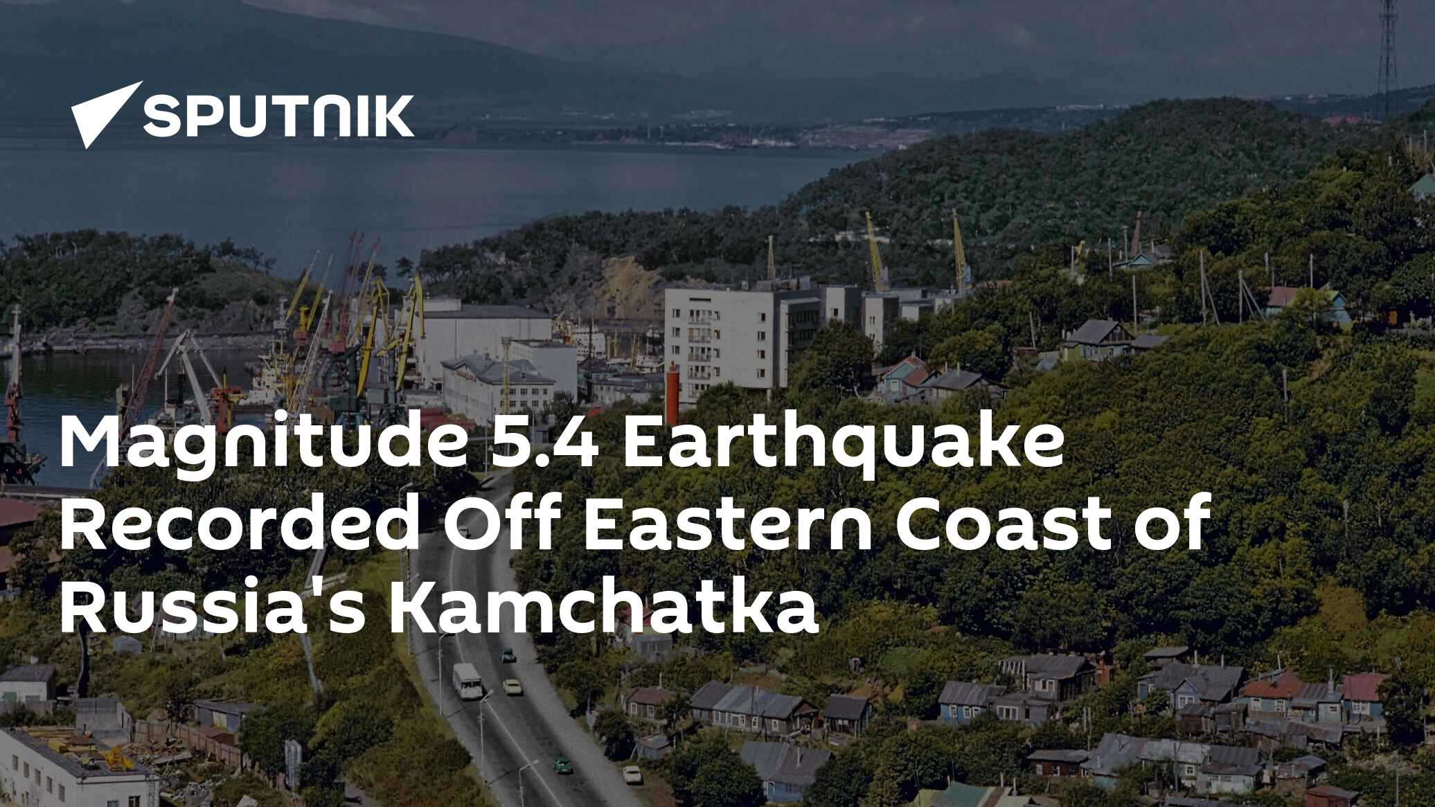 Kamchatka earthquake update