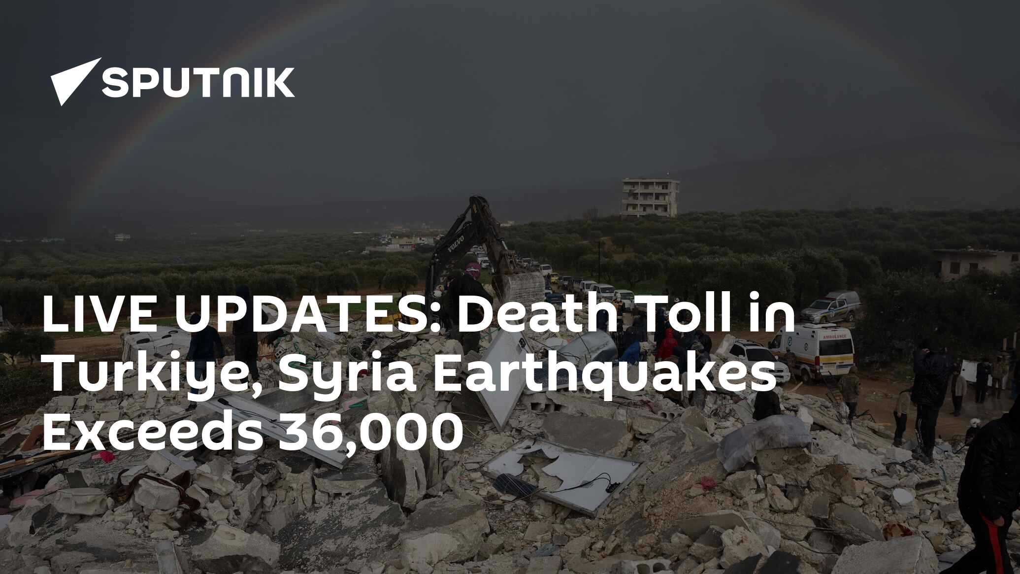 LIVE UPDATES: Death Toll In Turkiye, Syria Earthquakes Exceeds 36,000 ...