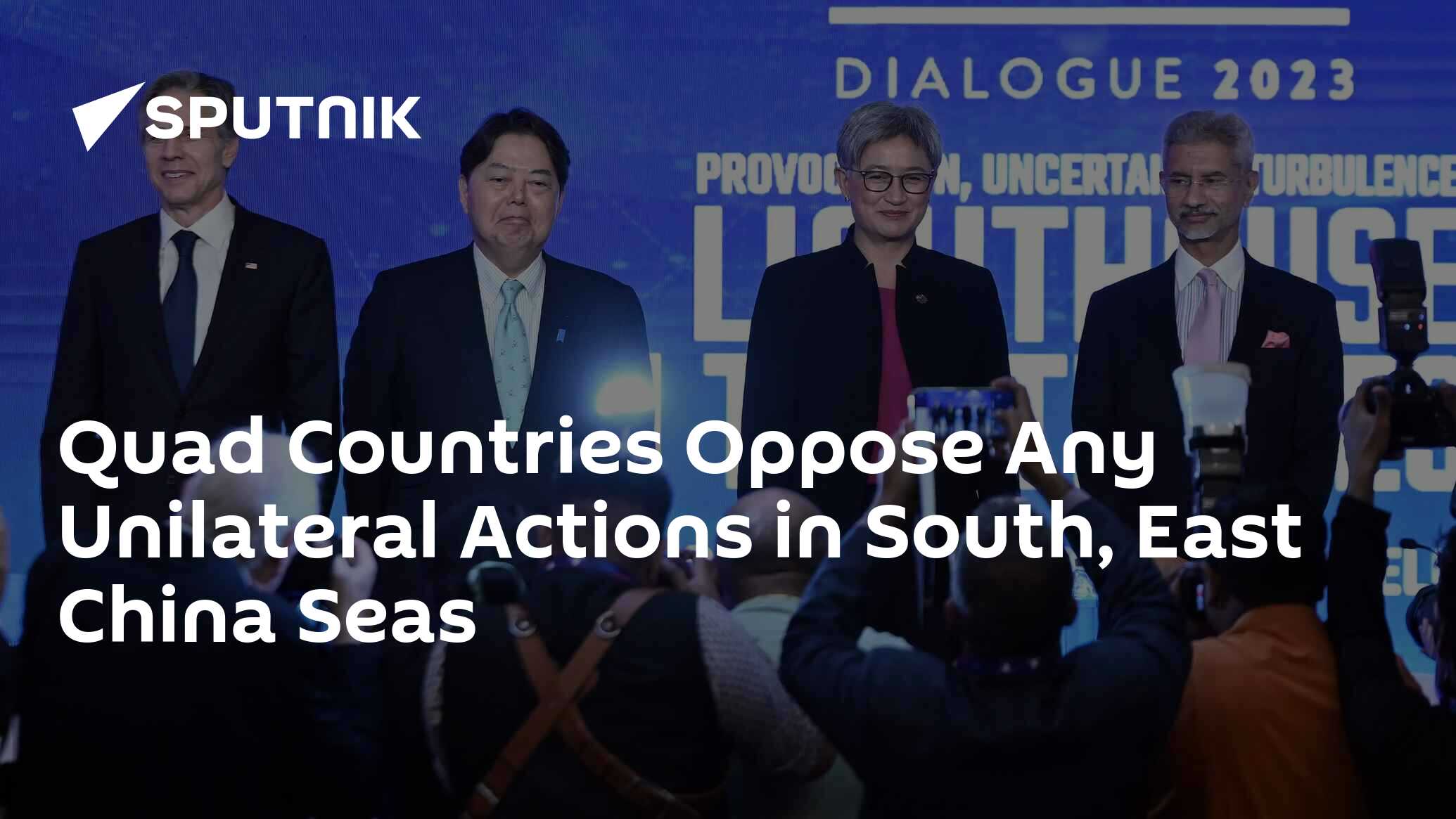 Quad Countries Oppose Any Unilateral Actions In South East China Seas 9515