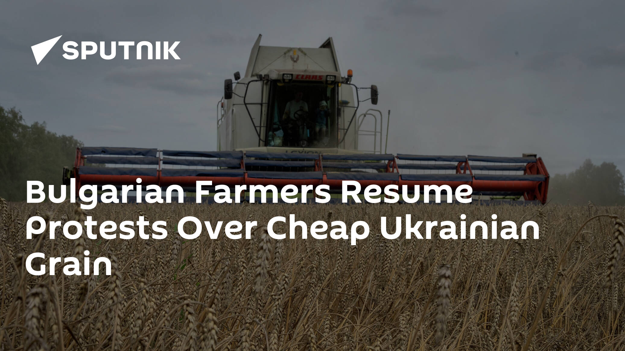 Bulgarian Farmers Resume Protests Over Cheap Ukrainian Grain