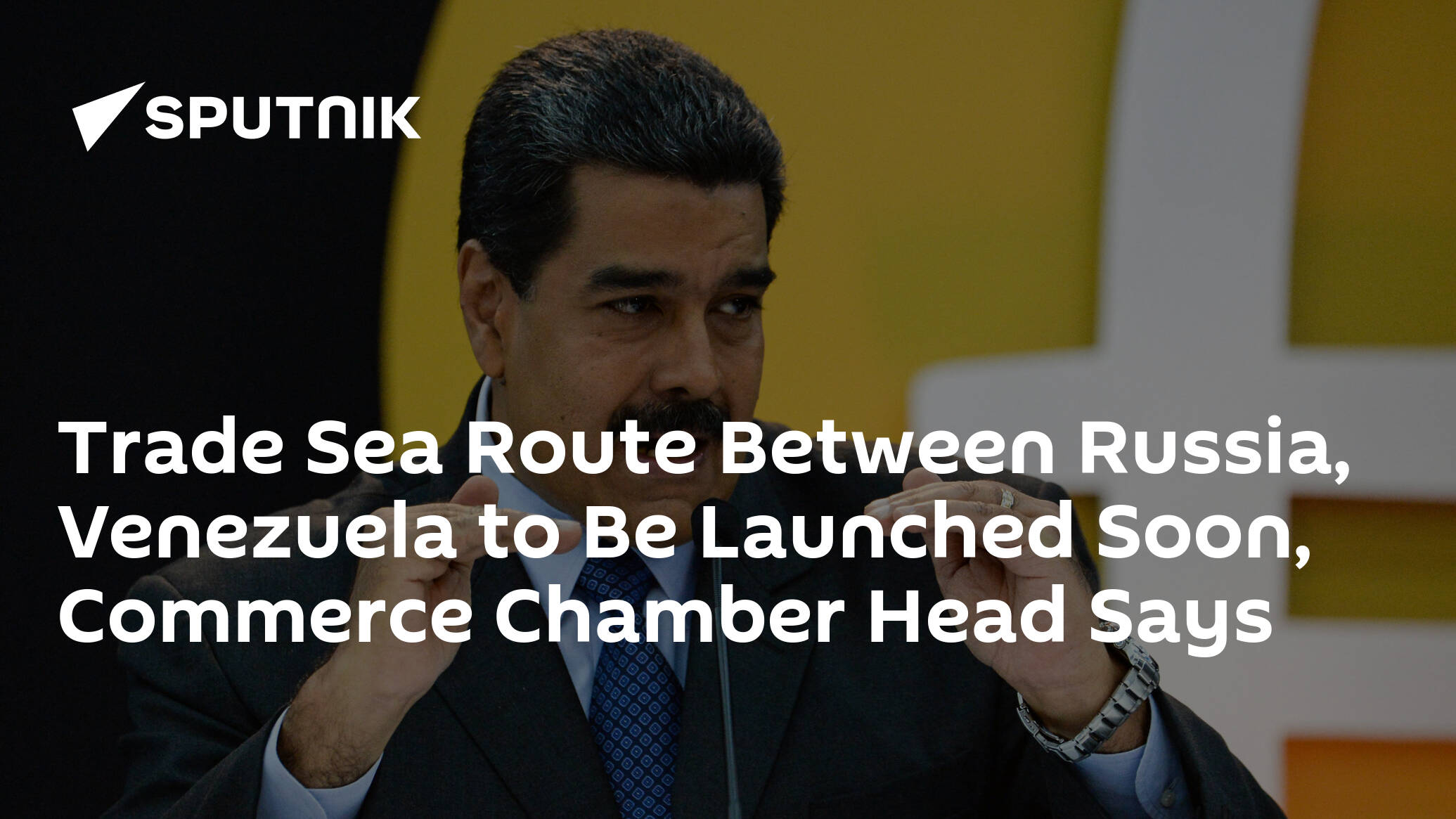 Trade Sea Route Between Russia, Venezuela to Be Launched Soon, Commerce Chamber Head Says