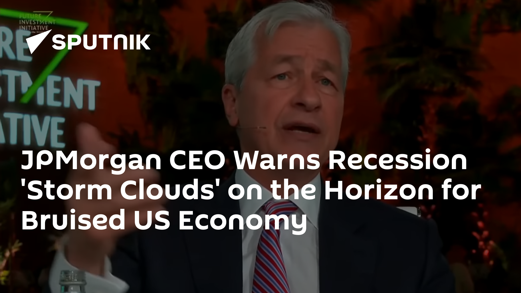 CEO Warns 'Storm Clouds' on Horizon for the Economy