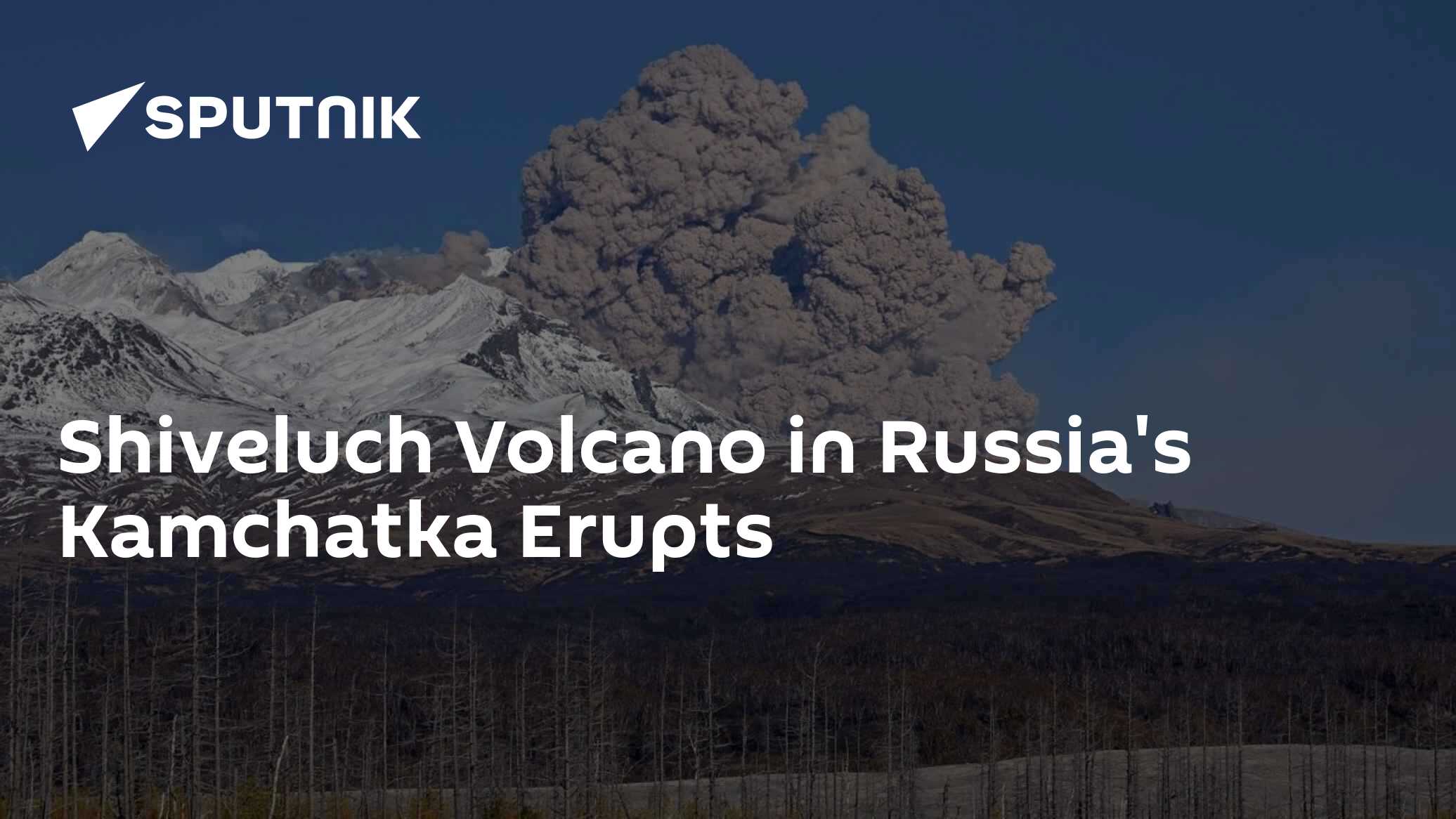 Shiveluch Volcano in Russia's Kamchatka Begins to Erupt – Russian Academy of Sciences