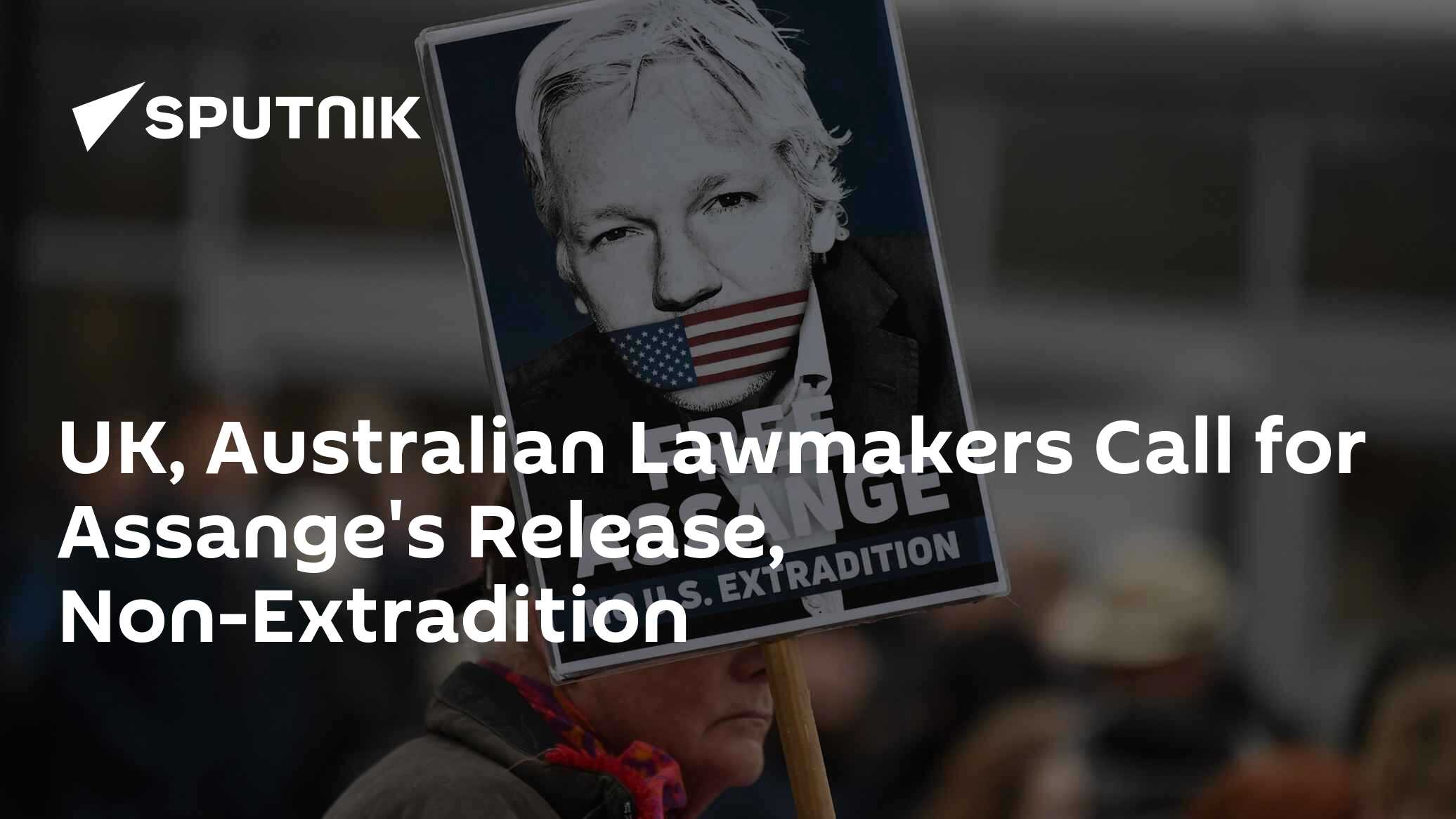 UK, Australian Lawmakers Call for Assange's Release, Non-Extradition