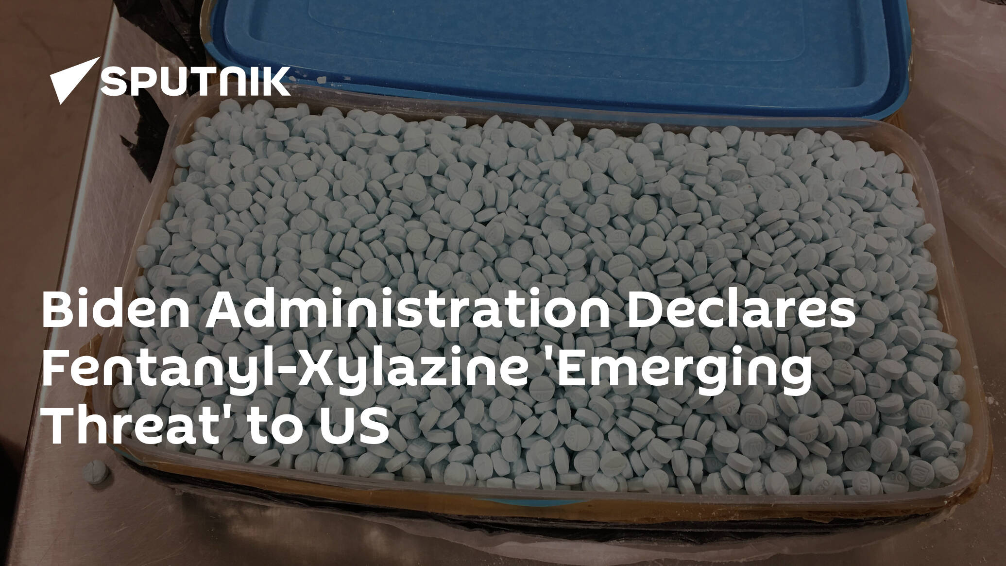 Biden Administration Declares Fentanyl-Xylazine 'Emerging Threat' to US