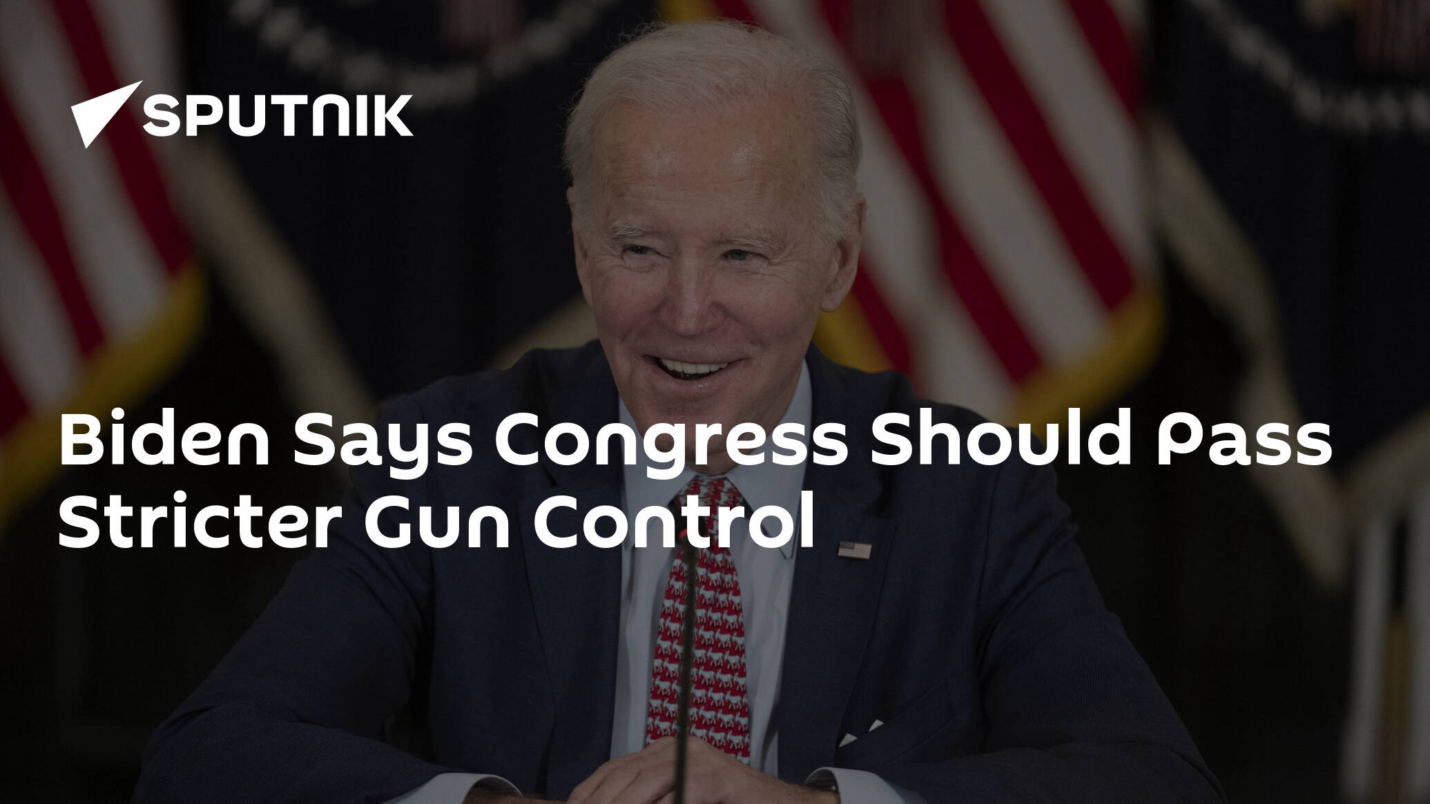 Biden Says Congress Should Pass Stricter Gun Control