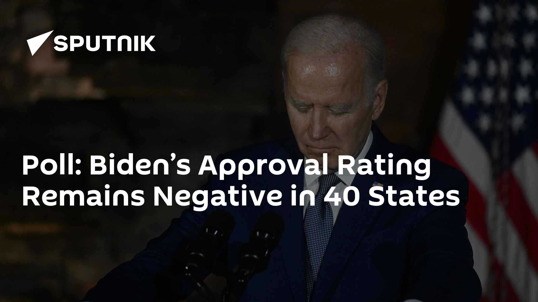 Poll: Biden’s Approval Rating Remains Negative In 40 States - South ...