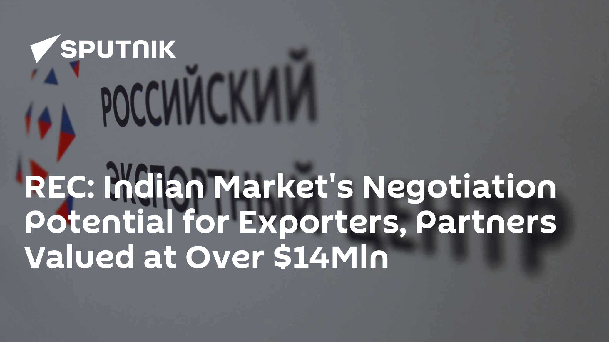 Indian Market's Potential for Exporters, Partners Valued at Over $14Mln - Vimarsana News