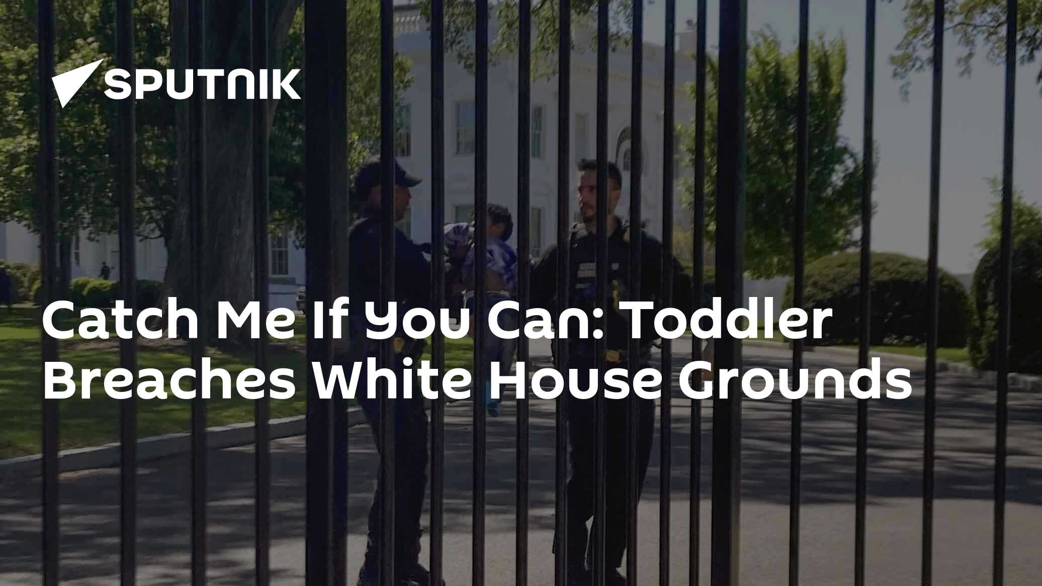 Toddler Reunites With Parents After Entering White House Grounds