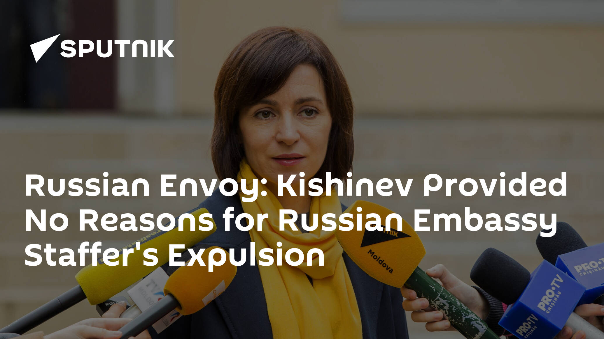 Russian Envoy: Kishinev Provided No Reasons for Russian Embassy Staffer's Expulsion
