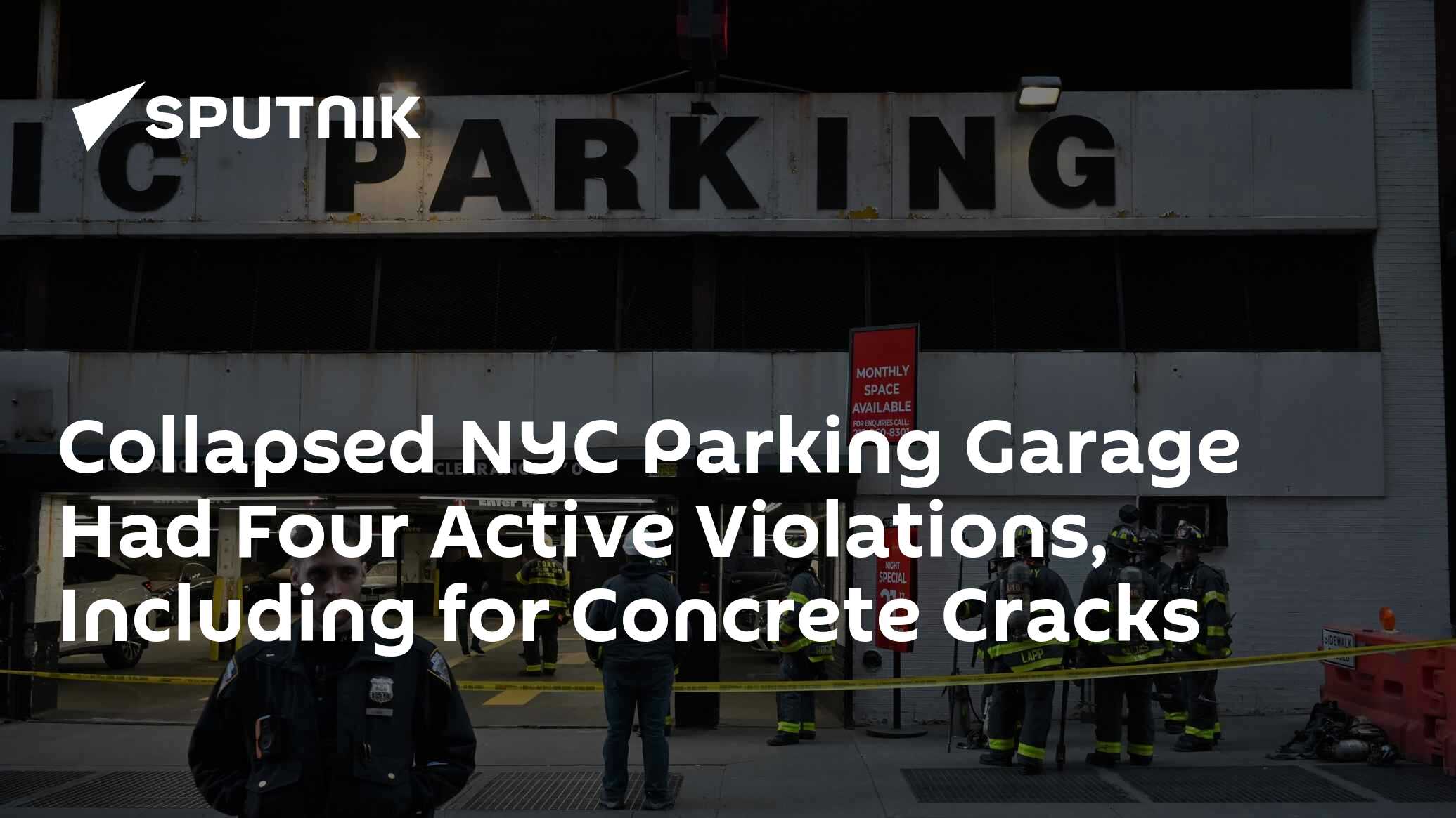 Collapsed NYC Parking Garage Had Active Violations